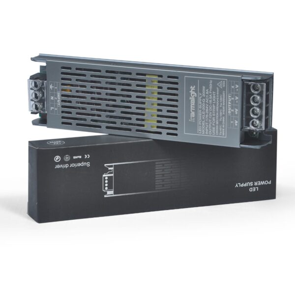 ليد باور سبلاي رفيع 12 فولت 200 واط